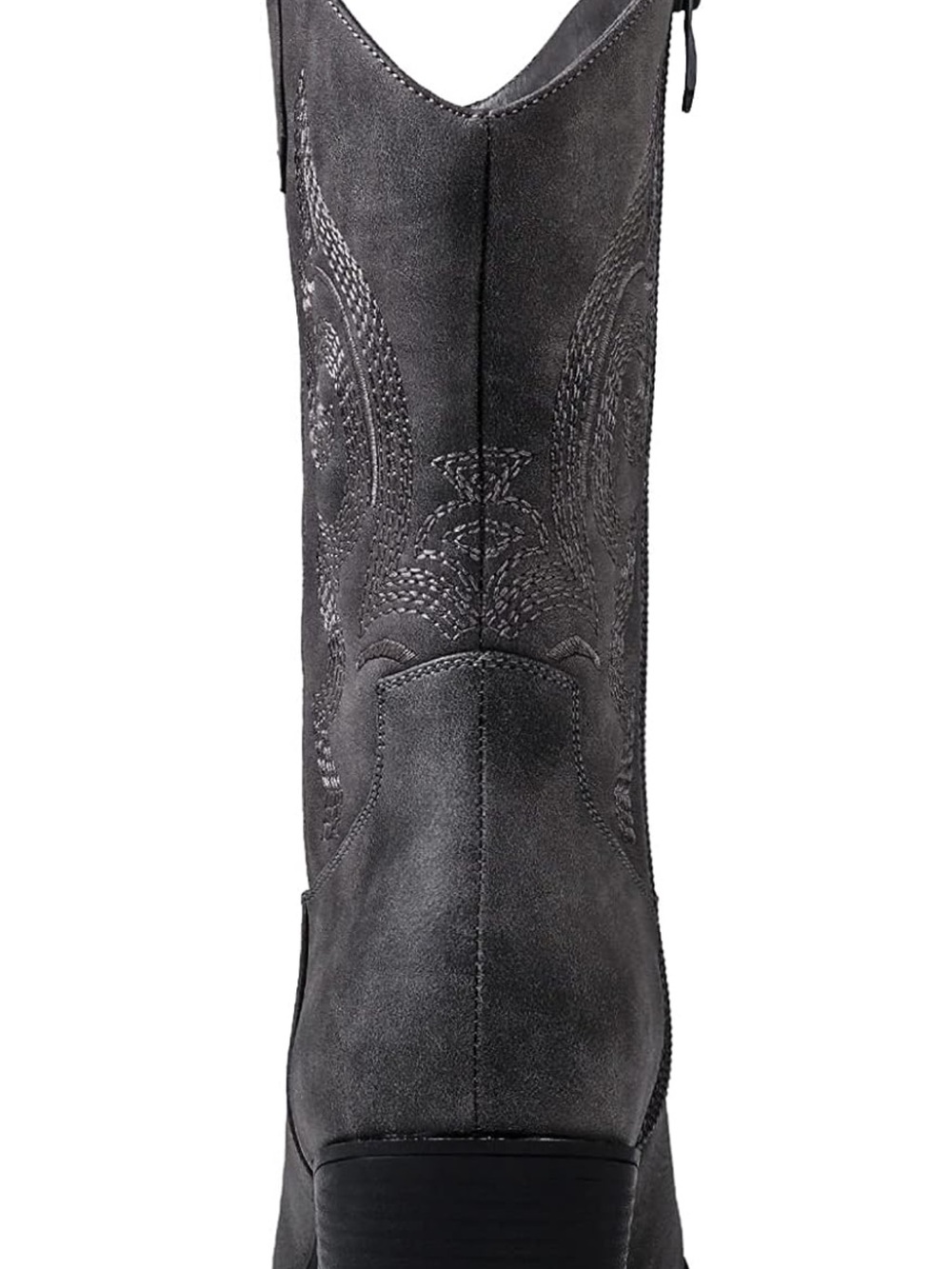 GLOBALWIN Cowboy Boots for Women, Mid-Calf Western Style Western embroidery, Low